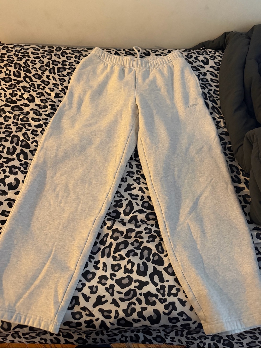 Aritzia Kids Light Gray Sweatpants - Cozy Casual Joggers